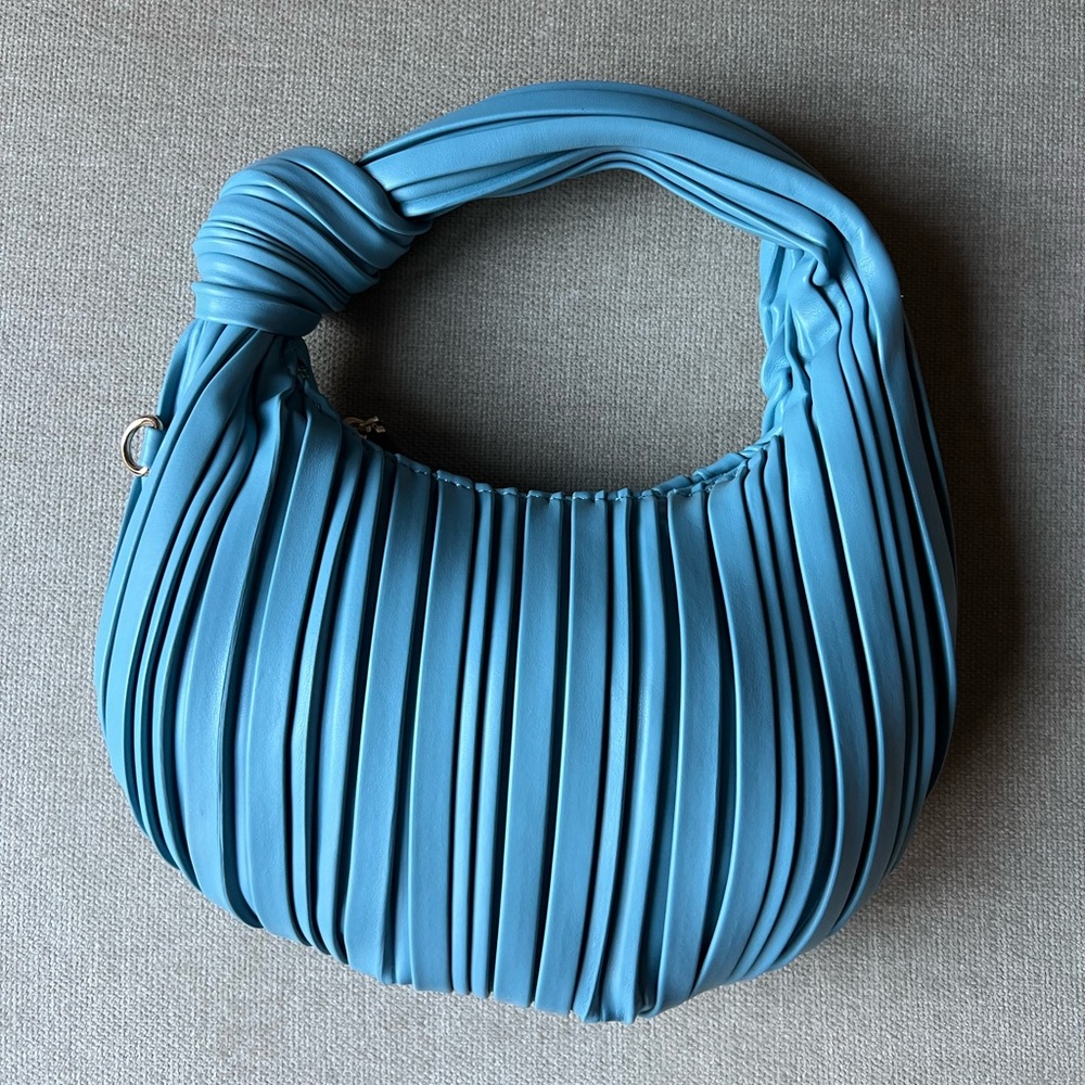 Baby blue clutch - perfect for vacation or dinner out
